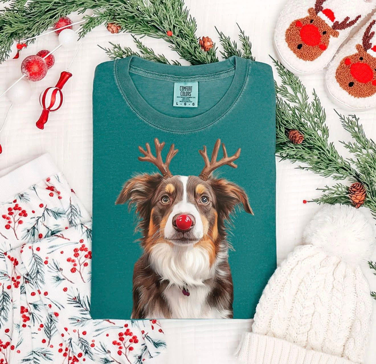 REINDEER DOG PULLOVER