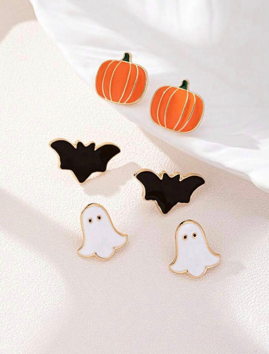 SPOOKY SEASON EARRINGS 👻🎃🦇